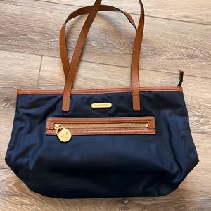 Michael Kors Navy Kempton tote